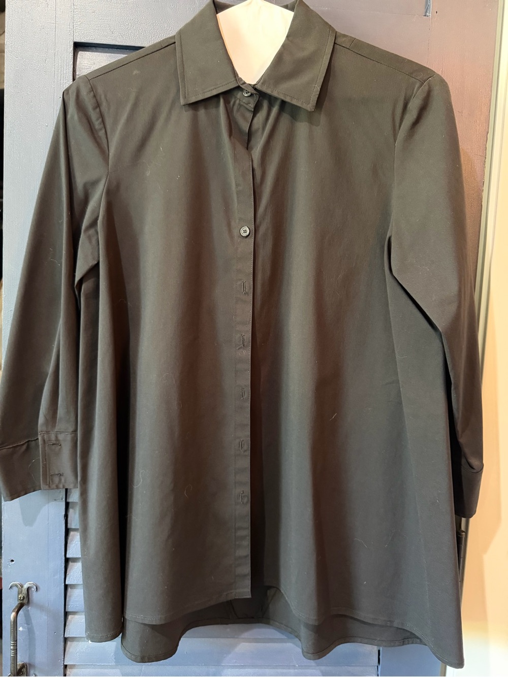 Finley Black Button-Down Shirt